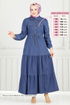 Dress 25019MTS1094-MS Denim - Thumbnail