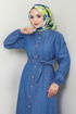 Dress 25022MTS1094-MS Denim - Thumbnail