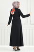 الفستان أسود 25023MTS1094-MS - Thumbnail