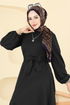 Dress 25029UKB139-MS Black - Thumbnail