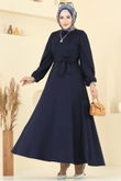U.K.B. - Dress 25029UKB139-MS Navy Blue