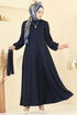 Dress 25029UKB139-MS Navy Blue - Thumbnail