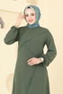 Dress 2651SL432-MS Khaki - Thumbnail