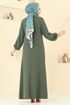 Dress 2651SL432-MS Khaki - Thumbnail