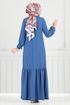 الفستان ازرق 2680SL432-MS - Thumbnail