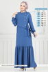 الفستان ازرق 2680SL432-MS - Thumbnail