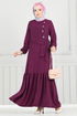 Dress 2680SL432-MS Purple - Thumbnail