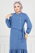 Dress 2680SL890-M Indigo - Thumbnail