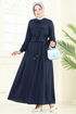 Dress 2713SL432-MS Navy Blue - Thumbnail