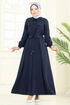 Dress 2713SL432-MS Navy Blue - Thumbnail
