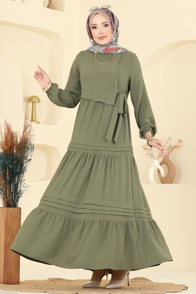 S.L. - Dress 2733SL432-MS Almond Green - 406517