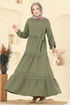 Dress 2733SL432-MS Almond Green - Thumbnail
