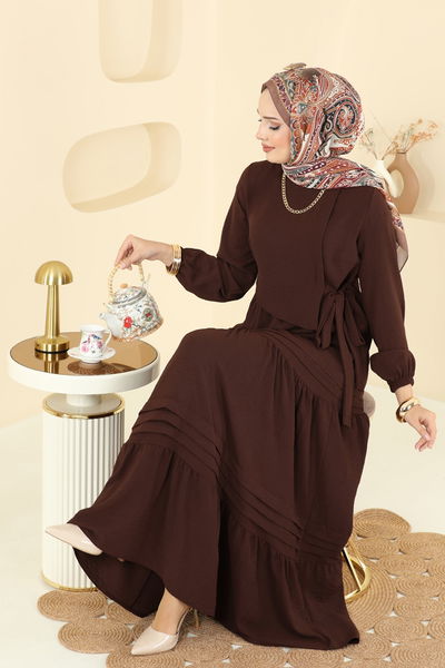 S.L. - الفستان بني 2733SL432-MS - 406475