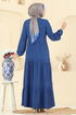 Dress 2733SL432-MS Dark Indigo - Thumbnail
