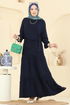 Dress 2733SL432-MS Navy Blue - Thumbnail