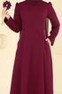 Dress 2741SL432-MS Burgundy - Thumbnail