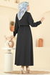 الفستان أسود 2744SL432-MS - Thumbnail