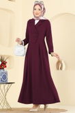 S.L. - Dress 2746SL432-MS Burgundy
