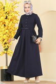 S.L. - Dress 2749SL432-MS Navy Blue