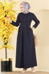 Dress 2749SL432-MS Navy Blue - Thumbnail
