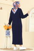 Dress 2752AYD574-MS Navy Blue - Thumbnail