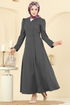 الفستان رمادي غامق 2754SL432-MS - Thumbnail