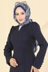 Dress 2754SL432-MS Navy Blue - Thumbnail
