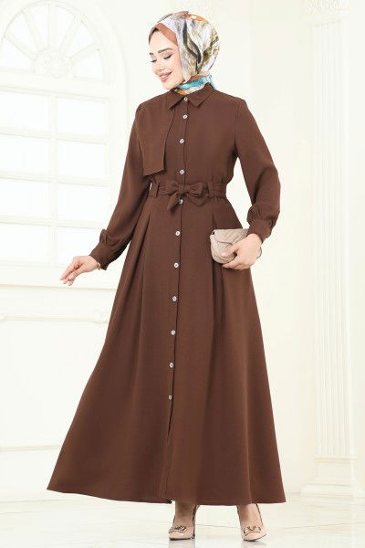A.S.N. - Dress 283ASN888-MS Brown