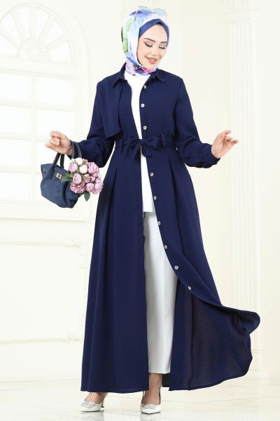A.S.N. - Dress 283ASN888-MS Navy Blue
