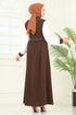 Dress 286ASN888-MS Brown - Thumbnail