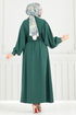 Dress 3071HBS856-MS Emerald - Thumbnail