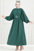 H.B.S. - Dress 3071HBS856-MS Emerald