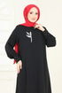 الفستان أسود 3077HBS856-MS - Thumbnail