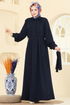 Dress 308ASN888-MS Navy Blue - Thumbnail