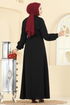 الفستان أسود 309ASN888-MS - Thumbnail