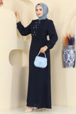 A.S.N. - Dress 309ASN888-MS Navy Blue
