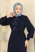 Dress 309ASN888-MS Navy Blue - Thumbnail