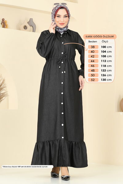 H.B.S. - الفستان أسود 309HBS856-MS - 378917