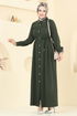 Dress 3141HBS856-MS Khaki - Thumbnail