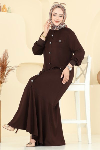 U.Z. - Dress 3315UZ662-MS Brown