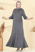 الفستان رمادي 3315UZ662-MS - Thumbnail