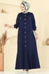 Dress 3315UZ662-MS Navy Blue - Thumbnail