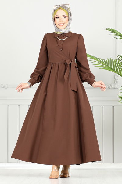 MRV C.R. - Dress 3348CR1137-M Brown