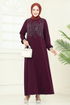 Dress 3401UZ662-MS Damson - Thumbnail