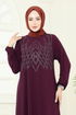 Dress 3401UZ662-MS Damson - Thumbnail