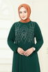 Dress 3401UZ662-MS Emerald - Thumbnail