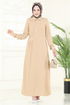 الفستان بيج 3654MH427-MS - Thumbnail