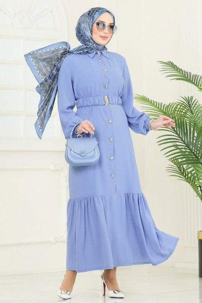 D.V.L. - Dress 382DVL817-MS Baby Blue