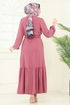 Dress 382DVL817-MS Dark Rose Dusky - Thumbnail