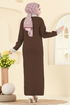 Dress 4020KLB1050-MS Brown - Thumbnail